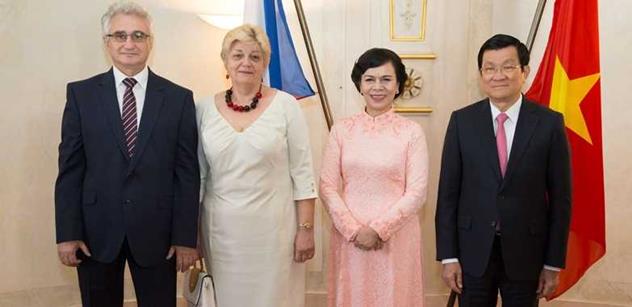 M. Štěch jednal s vietnamským prezidentem o spolupráci na hospodářské i dalších úrovních